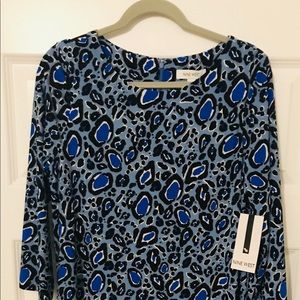 NINE WEST Dress Resort Sky Size US 12 NWT Reg. $79